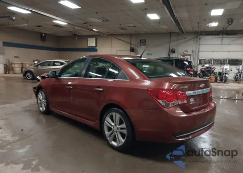 2012 Chevrolet Cruze Ltz z USA, uszkodzony, nr VIN 1G1PH5SC2C7213256